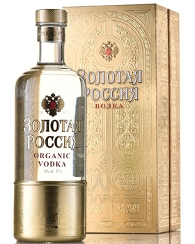 Водка Золотая Россия Органик 0.7 л в п/у