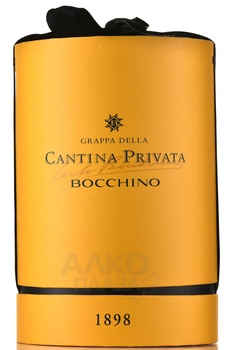 Cantina Privata Bocchino 12 anni - граппа Кантина Привата Боккино 12 лет 0.7 л в п/у + 2 бокала