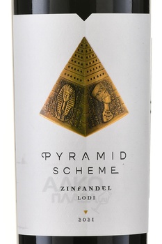 Pyramid Scheme Zinfandel - вино Пирамид Ским Зинфандель 0.75 л красное сухое