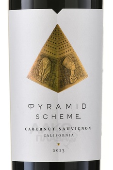 Pyramid Scheme Cabernet Sauvignon - вино Пирамид Ским Каберне Совиньон 0.75 л красное сухое