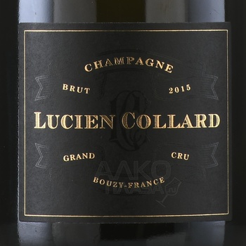 Champagne Lucien Collard Grand Cru Bouzy - шампанское Люсьен Коллар Гран Крю Бузи 0.75 л белое брют