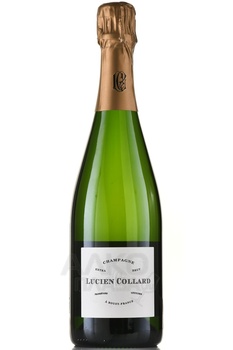 Champagne Lucien Collard - шампанское Люсьен Коллар 0.75 л белое экстра брют