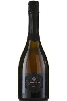 Temelion Vintage 20 Zero Dosage - вино игристое Темелион Винтаж 20 Зеро Дозаж 0.75 л розовое экстра брют