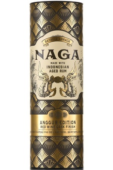 Batavia Arrack Naga Anggur Edition Red Wine Cask Finish - ром Батавия Арак Нага Ангур Эдишн Рэд Вайн Каск Финиш 0.7 л в тубе