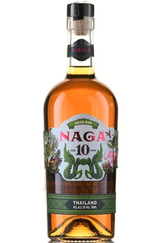 Naga Rum Siam Edition 10 Years Old - ром Нага Сиам Эдишн 10 лет 0.7 л в тубе