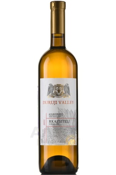 Duruji Valley Rkatsiteli - вино Дуруджи Валлей Ркацители 0.75 л белое сухое