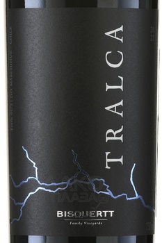 Tralca Bisquertt - вино Тралка Бискертт 0.75 л сухое красное