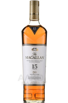 Macallan Double Cask Matured 15 years old gift box - виски Макаллан Дабл Мейчурд 15 лет 0.7 л в п/у