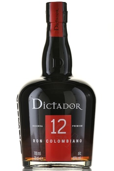 Dictador 12 years - ром Диктатор 12 лет 0.7 л