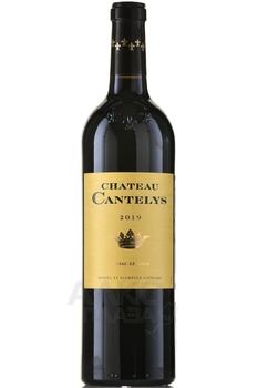 Chateau Cantelys Pessac-Leognan - вино Шато Кантелиз Пессак-Леоньян 0.75 л красное сухое