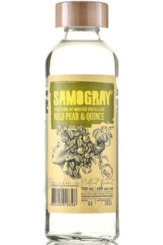 Водка плодовая Самограй Дикая Груша и Айва 0.7 л