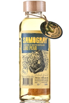 Настойка горькая Самограй Груша Лори 0.7 л