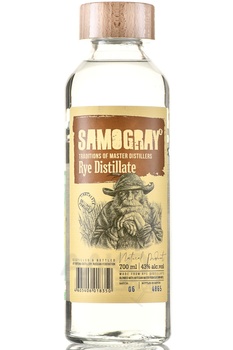 Дистиллят Самограй Ржаной 0.7 л