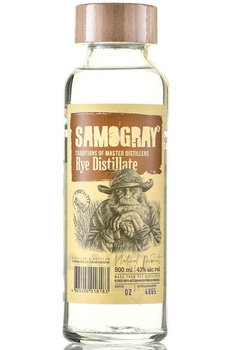 Дистиллят Самограй Ржаной Дистиллят 0.5 л
