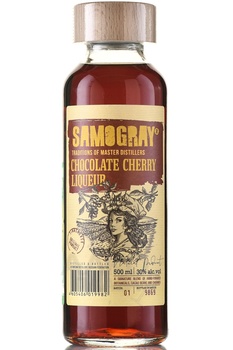 Ликер Самограй Шоколад-Вишня 0.5 л