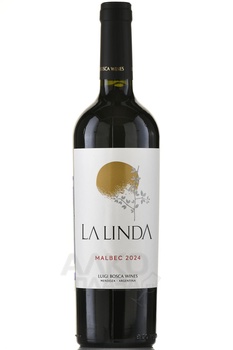 Malbec La Linda - вино Мальбек Ла Линда 0.75 л красное сухое