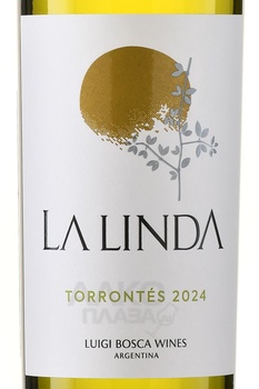 Finca La Linda Torrontes - вино Финка Ла Линда Торронтес 0.75 л этикетка