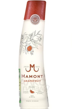 Водка Мамонт Грейпфрут 0.5 л
