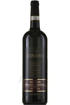 Acinatico Amarone della Valpolicella Classico - вино Ачинатико Амароне делла Вальполичелла Классико 1.5 л красное полусухое в д/у