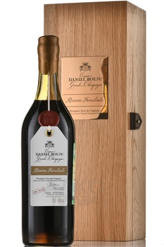 Daniel Bouju Reserve Familiale Grand Champagne in wooden box - коньяк Даниэль Бужу Резерв Фамилиаль Гран Шампань 0.7 л в д/у
