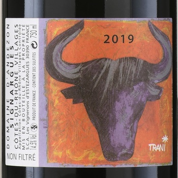 Domaine D’Andezon Cotes-du-Rhone Villages - вино Домен д’Андезон Кот дю Рон Вилляж 0.75 л красное сухое