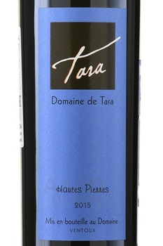 Domaine de Tara Hautes Pierres - вино Домен де Тара От Пьер 0.75 л красное сухое