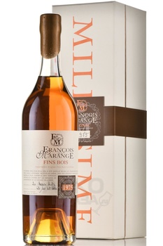 Francois de Marange Fins Bois - коньяк Франсуа де Маранж Фин Буа 1975 год 0.7 л в п/у