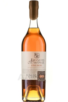 Francois de Marange Fins Bois - коньяк Франсуа де Маранж Фин Буа 1975 год 0.7 л в п/у