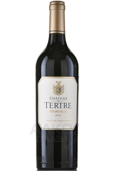 Chateau du Tertre Grand Cru Classe Margaux AOC - вино Шато Дю Тертр Гран Крю Классе АОС Марго 0.75 л красное сухое