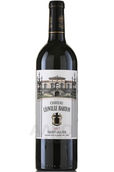 Chateau Leoville Barton Grand Cru Classe Saint-Julien - вино Шато Леовиль Бартон Гран Крю Классе Сен-Жульен 2017 год 0.75 л красное сухое