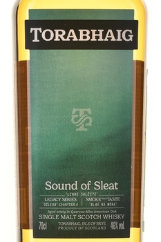 Torabhaig Sound Of Sleat - виски Торвег Саунд Оф Слейт 0.7 л в п/у