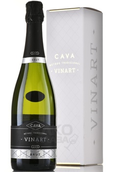 Cava Vinart - вино игристое Кава Винарт 0.75 л белое брют в п/у