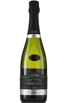 Cava Vinart - вино игристое Кава Винарт 0.75 л белое брют в п/у