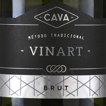 Cava Vinart - вино игристое Кава Винарт 0.75 л белое брют в п/у