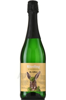 Gillot Riesling De-alcoholized - вино безалкогольное Гилот Рислинг Де-алкохолайзд 0.75 л