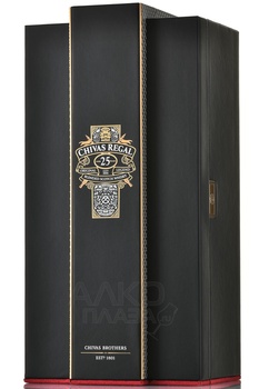 Chivas Regal 25 years - виски Чивас Ригал 25 лет 0.7 л