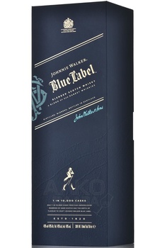 Johnnie Walker Blue Label - виски Джонни Уокер Блю Лейбл 0.75 л в п/у