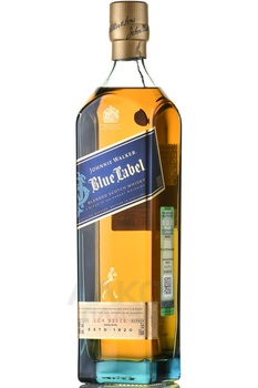Johnnie Walker Blue Label - виски Джонни Уокер Блю Лейбл 0.75 л в п/у