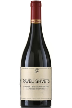 Вино Павел Швец Каберне Совиньон Мерло Черная Ривер Велли 0.75 л красное сухое