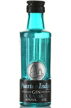 Puerto de Indias Classic - джин Пуэрто де Индиас Классик 0.05 л