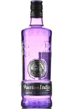 Puerto de Indias Exotic Blackberry - джин Пуэрто де Индиас Экзотик Блэкберри 0.7 л