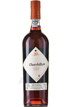 Churchills Tawny Port 20 Years Old - портвейн Черчилльс Тони Порт 20 лет 0.75 л