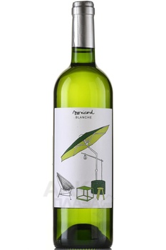 Monicord Blanche AOC - вино Моникор Бланш АОС 0.75 л белое сухое