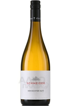 Schneider Gemischter Satz - вино Шнайдер Гемиштер Затц 0.75 л белое сухое