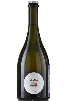 Вино игристое Николаев и Сыновья Облако Петнат 0.75 л белое экстра брют