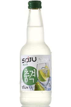 Soju Stun Pear - соджу Аперитив Стан Груша 0.33 л