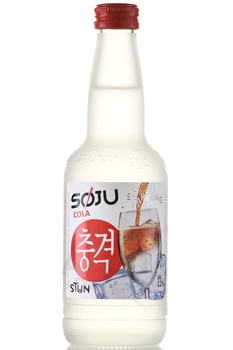 Soju Stun Cola - соджу Аперитив Стан Кола 0.33 л