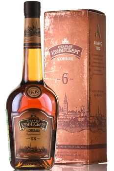 Коньяк КВ Старый Кенигсберг 6 лет 0.7 л в п/у