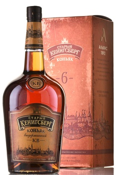Коньяк КВ Старый Кенигсберг 6 лет 1.5 л в п/у