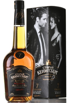 Коньяк КВ Старый Кенигсберг 7 лет 0.7 л в п/у